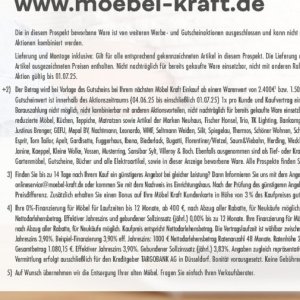   bei Möbel Kraft