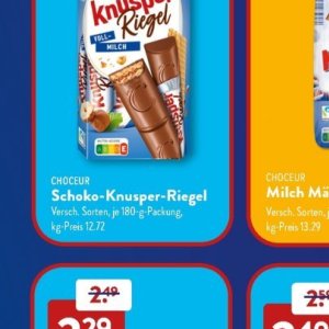 Schokolade bei Aldi SÜD