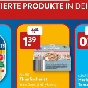 Thunfisch bei Aldi SÜD