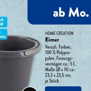 Eimer bei Aldi SÜD