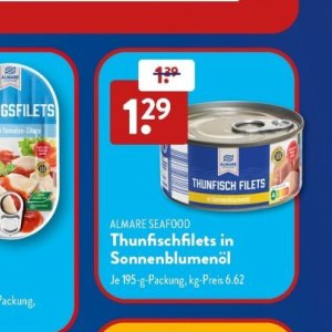 Thunfisch bei Aldi SÜD