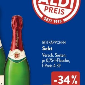 Sekt bei Aldi SÜD