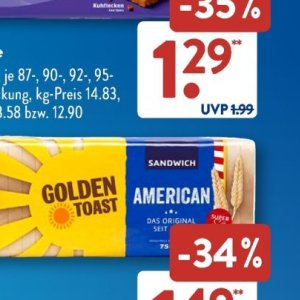 Sandwich bei Aldi SÜD