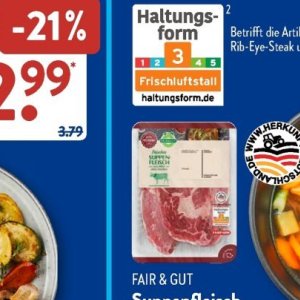 Fleisch bei Aldi SÜD