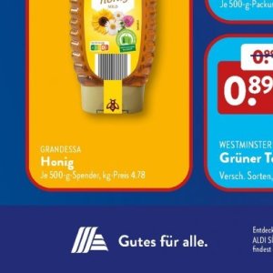Honig bei Aldi SÜD