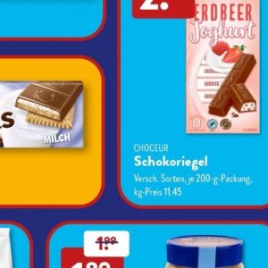 Schokolade bei Aldi SÜD
