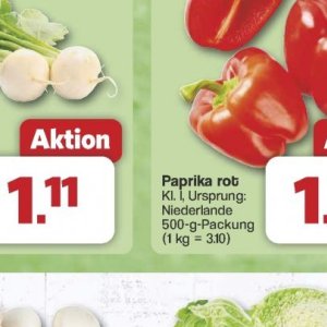 Paprika bei Famila Nord West