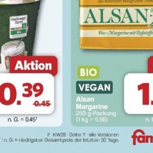 Margarine bei Famila Nord West