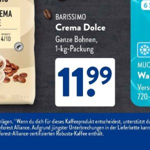Kaffee bei Aldi SÜD