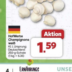 Champignons bei Famila Nord West