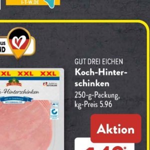 Schinken bei Aldi SÜD