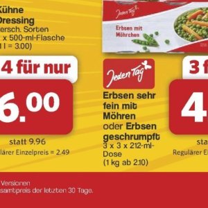 Möhren bei Famila Nord West