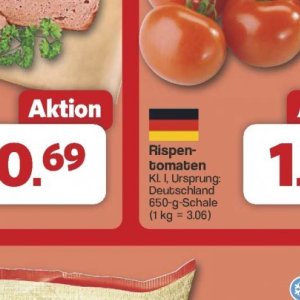 Tomaten bei Famila Nord West