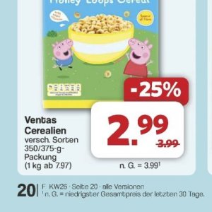 Cerealien bei Famila Nord West