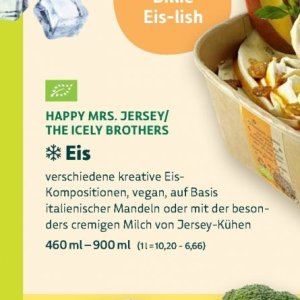 Eis bei BioMarkt