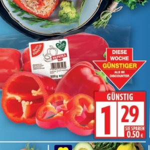 Paprika bei Elli Markt