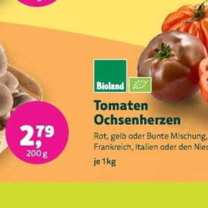 Tomaten bei BioMarkt