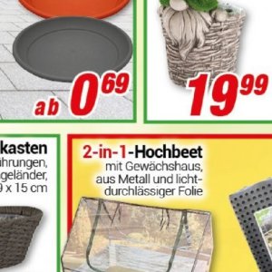 Hochbeet bei Centershop