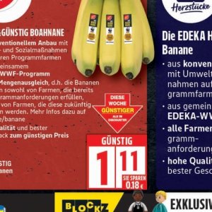 Bananen bei Elli Markt