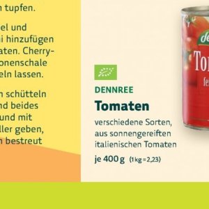 Tomaten bei BioMarkt