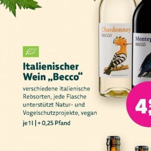 Wein bei BioMarkt