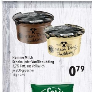 Pudding bei Citti Markt