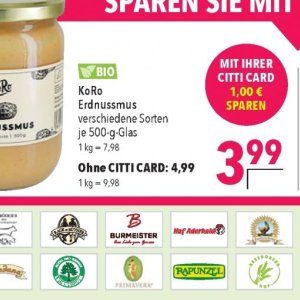 Glas bei Citti Markt