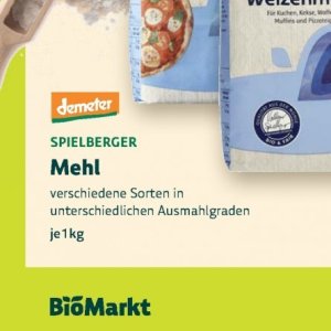 Mehl bei BioMarkt