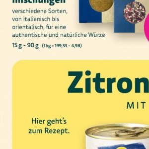 Zitronen bei BioMarkt