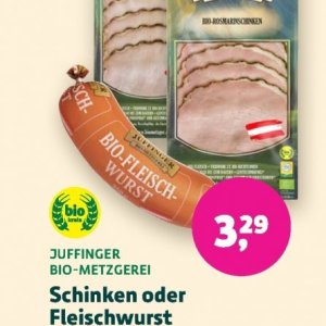 Wurst bei BioMarkt