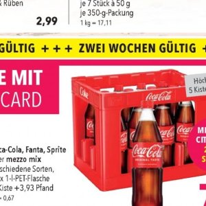 Coca-cola bei Citti Markt