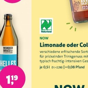 Limonade bei BioMarkt