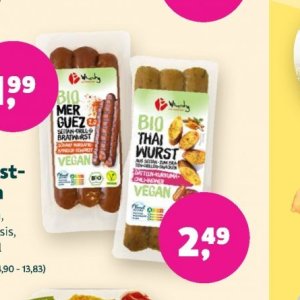 Wurst bei BioMarkt