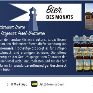 Schaum bei Citti Markt
