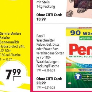 Waschmittel bei Citti Markt