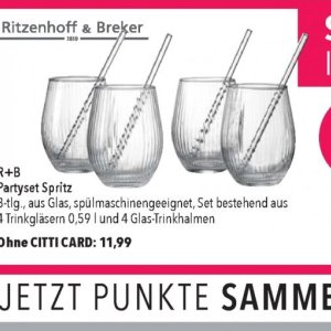 Glas bei Citti Markt