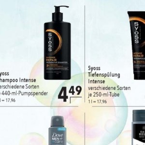 Shampoo dove  bei Citti Markt