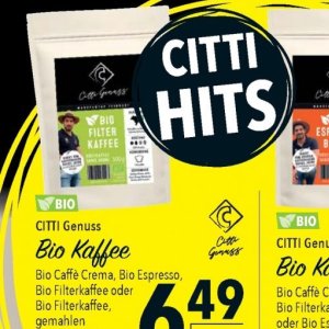 Kaffee bei Citti Markt