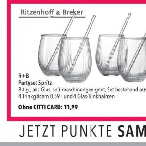 Glas bei Citti Markt