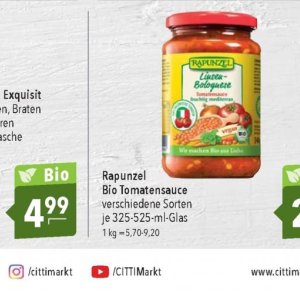 Tomatensauce bei Citti Markt