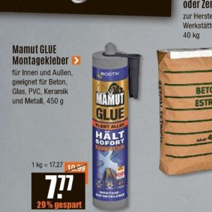 Glas bei V-Baumarkt