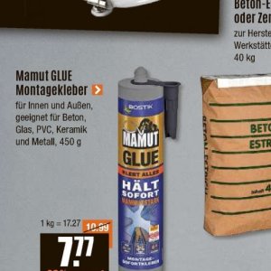 Beton bei V-Baumarkt