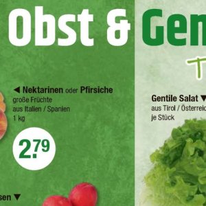 Pfirsiche bei V-Markt