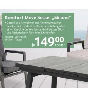 Sessel bei Selgros