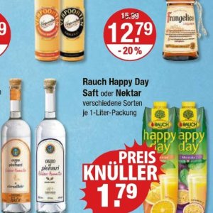 Säfte bei V-Markt