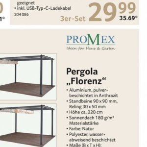 Pergola bei Selgros