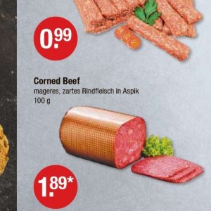 Rindfleisch bei V-Markt