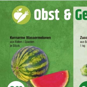 Wassermelonen bei V-Markt