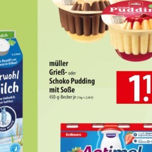 Pudding bei Famila Nord Ost