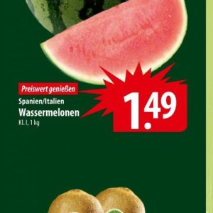 Wassermelonen bei Famila Nord Ost